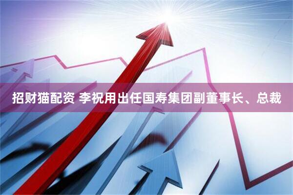 招财猫配资 李祝用出任国寿集团副董事长、总裁