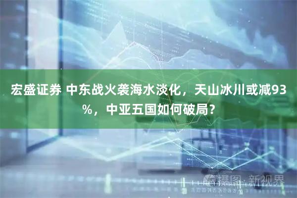 宏盛证券 中东战火袭海水淡化，天山冰川或减93%，中亚五国如何破局？